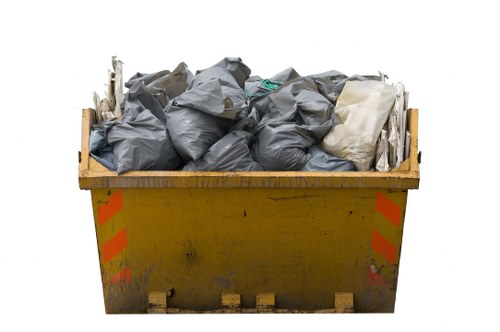 Proper disposal of garage waste