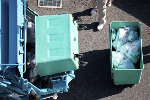 Business waste removal services in Hayes