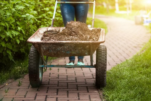Tools and equipment used in garden clearance services